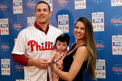 Image J. . J t realmuto wife